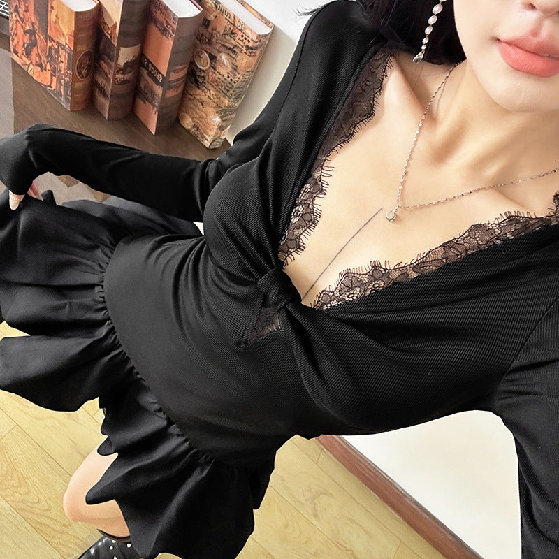 Dress】セクシーミニワンピース T01215