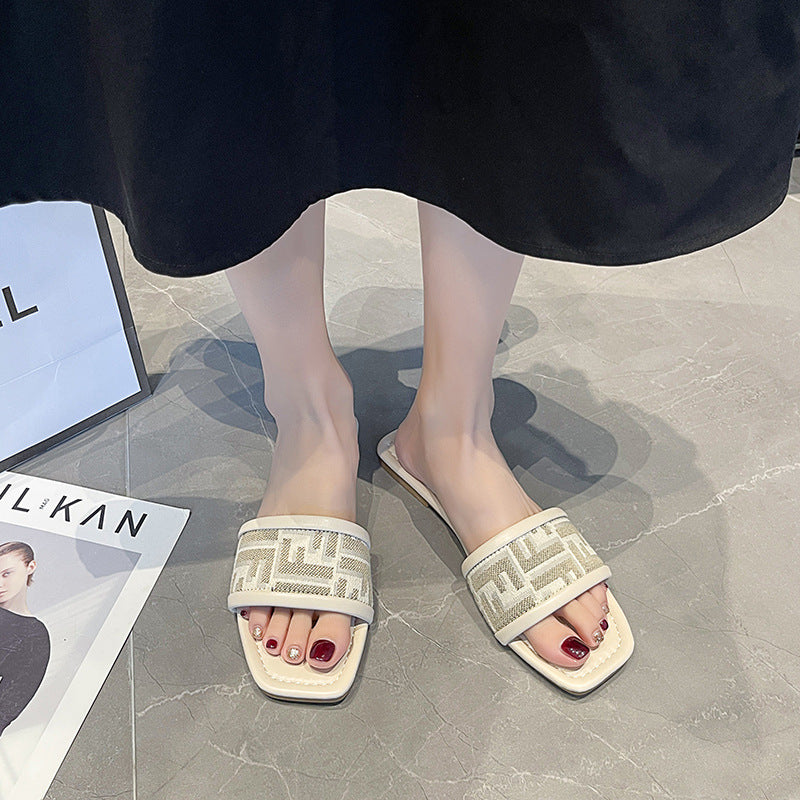 【Shoes】滑り止めスリッパ W12391