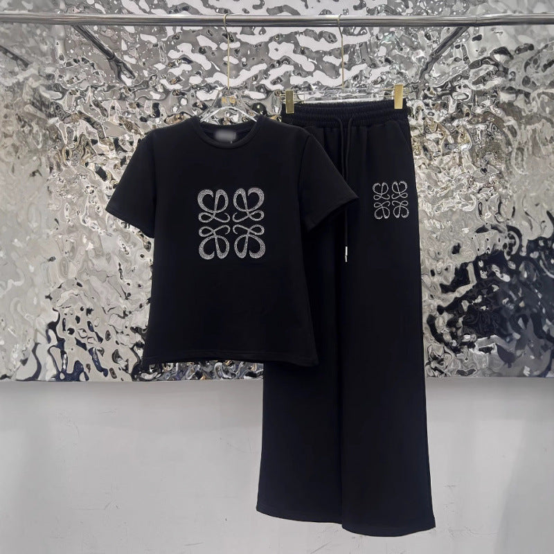 【Set】春夏新作Tシャツ+パンツ2点セット T01539