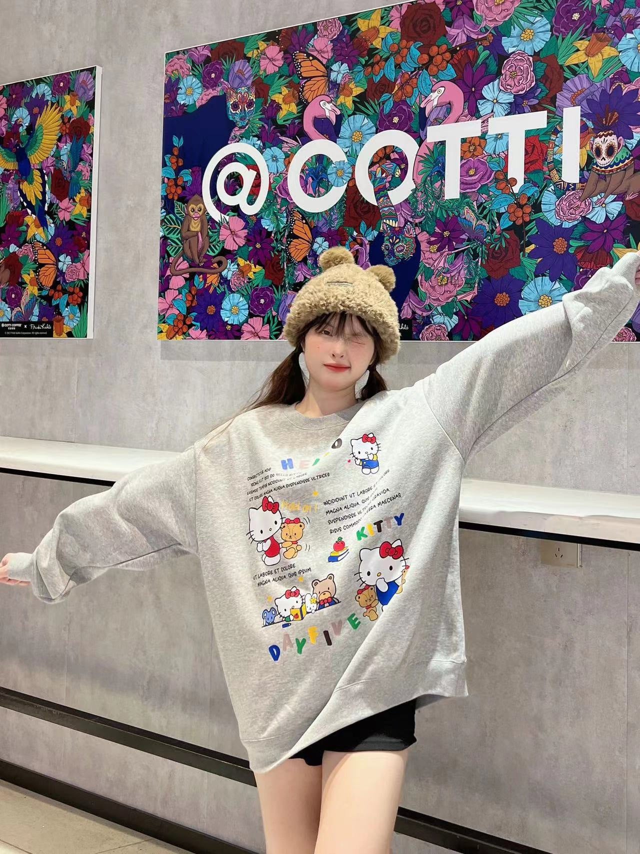 【Tops】春秋長袖プルオーバー W13993