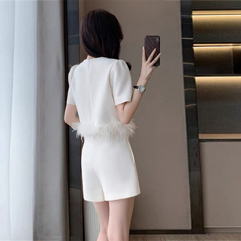 【Set】セットアップ Tシャツ + ショートパンツ Z6751