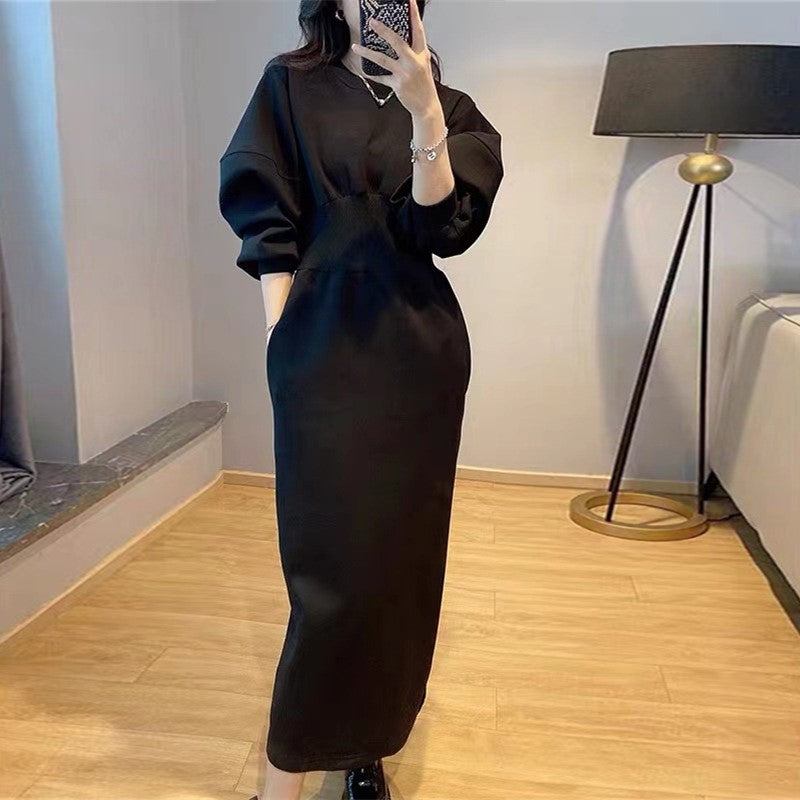 【Dress】パーカーワンピース5色 Z8003