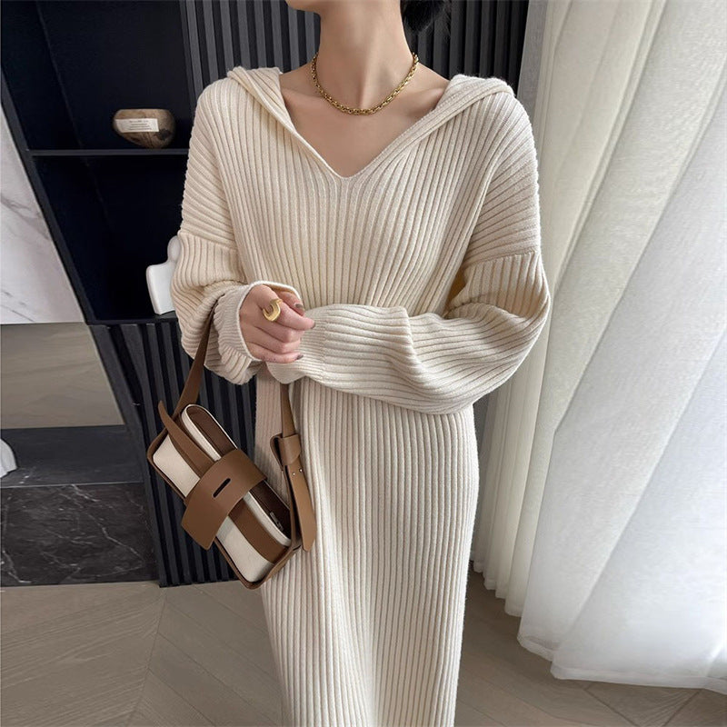【Dress】ルーズ感ニットワンピース Z8385