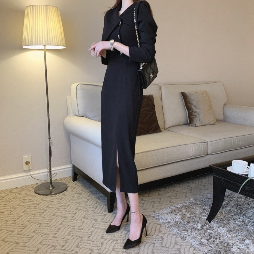 【Dress】OL通勤ワンピース Z7404