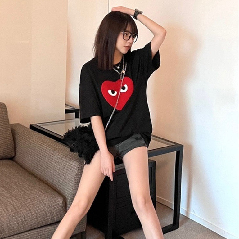 【Tops】3色展開ぴったりTシャツ W12446