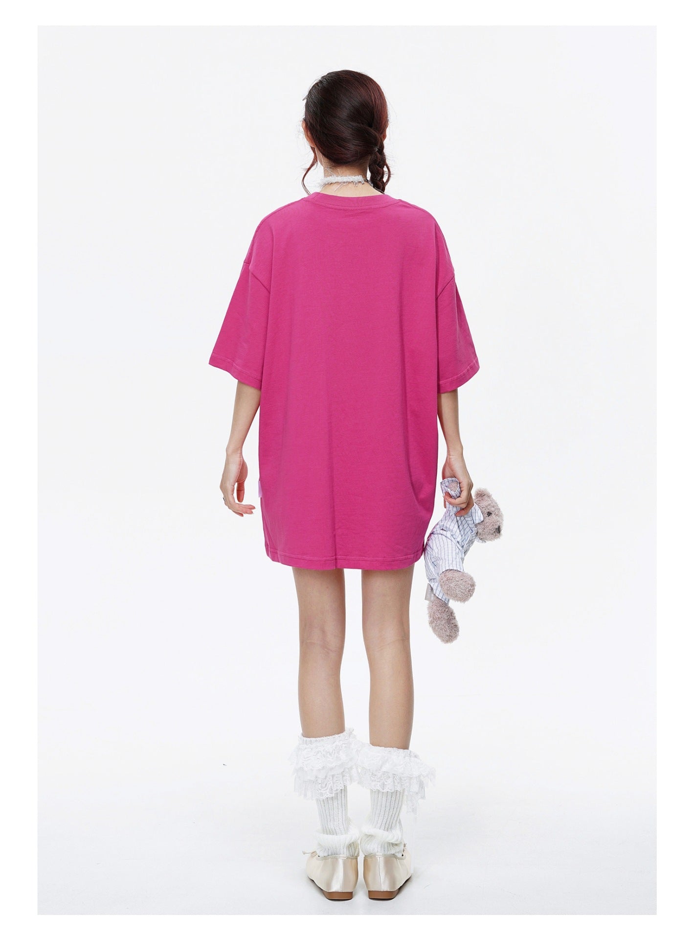 【Tops】クマデザインTシャツ W12427
