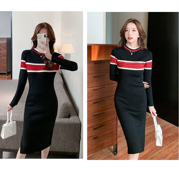 【Dress】新作アイテム~ニットワンピース W9226