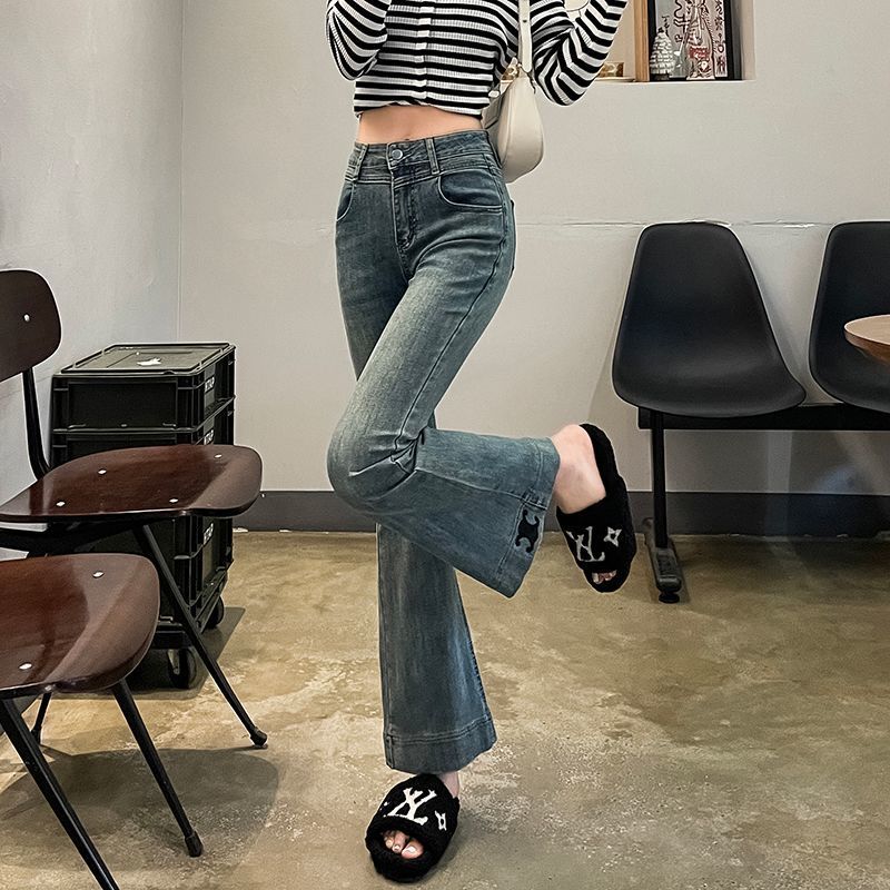 【Bottoms】2色展開デニムパンツ W14733