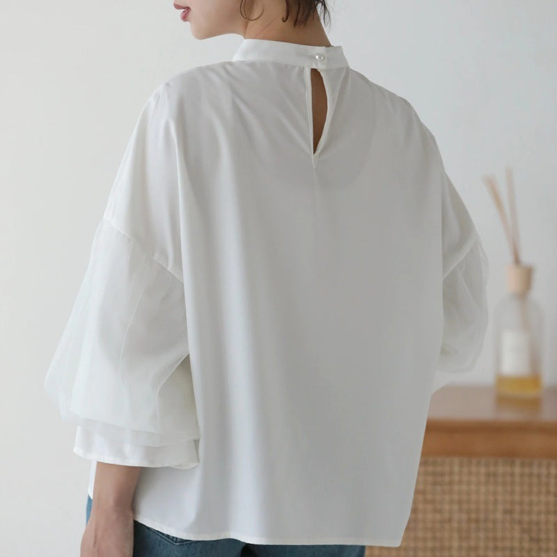 【Tops】パフスリーブ2色 Z7049