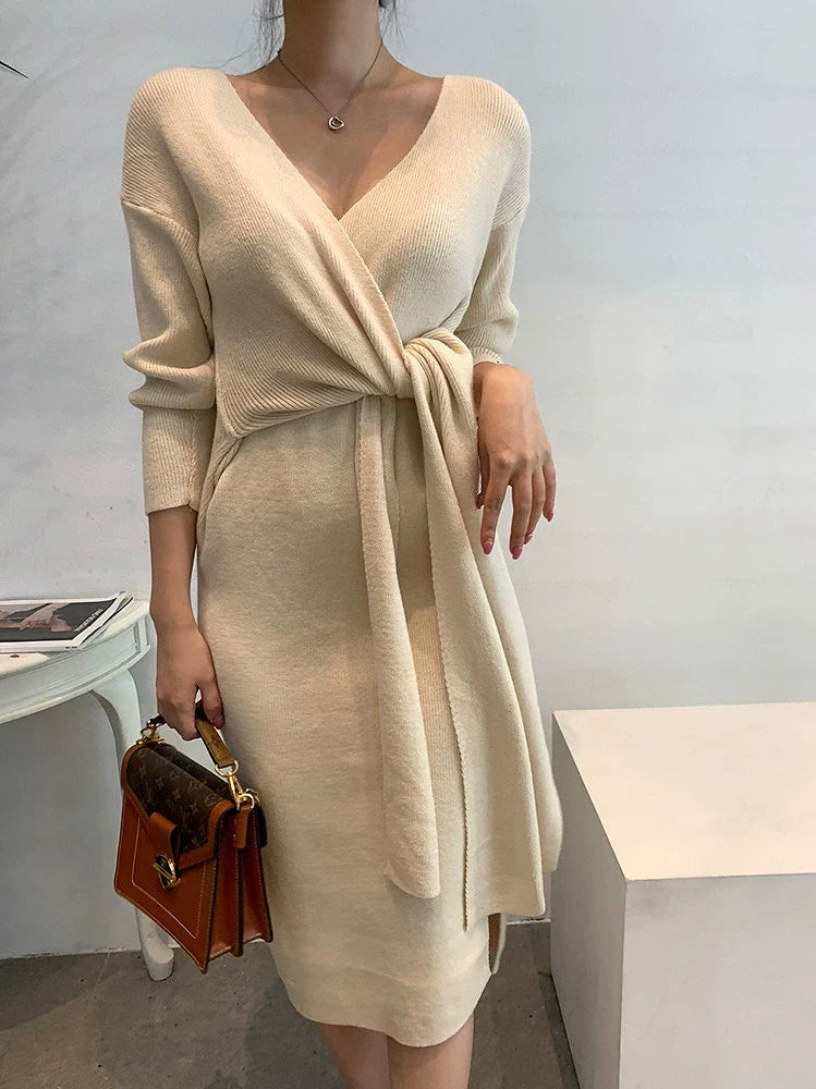 【Dress】新入荷~カシュクールワンピース W10705