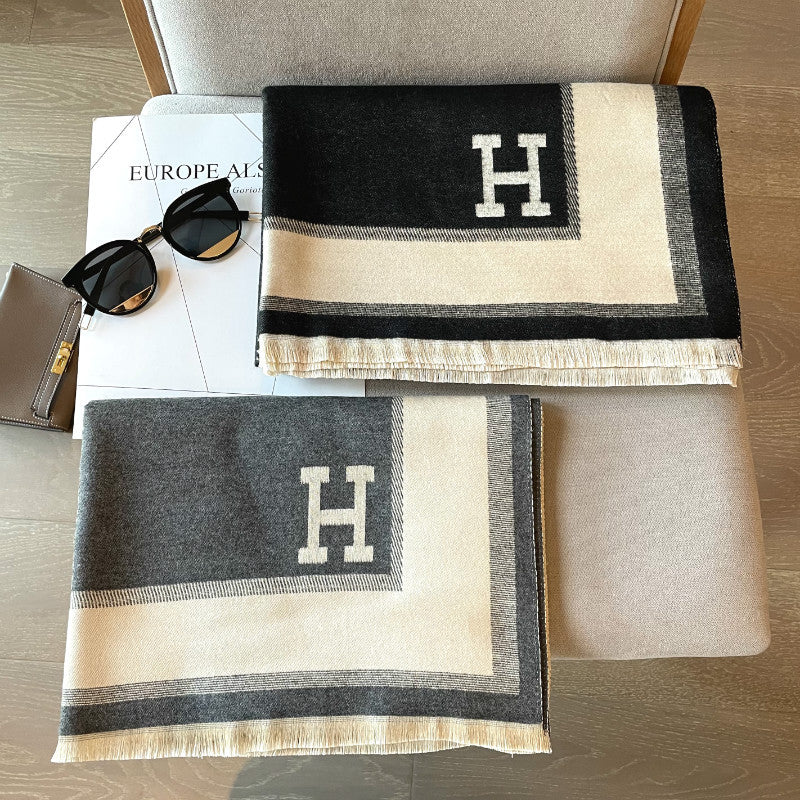 【雑貨】6色展開ファッションマフラー Z8013