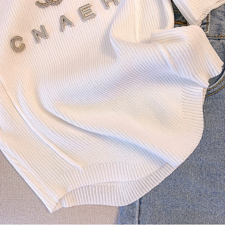 【Tops】2色展開半袖Tシャツ W10948