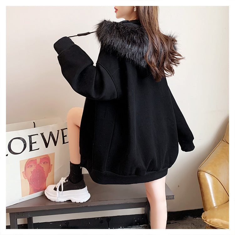 【Outer】ファージップパーカー W14183