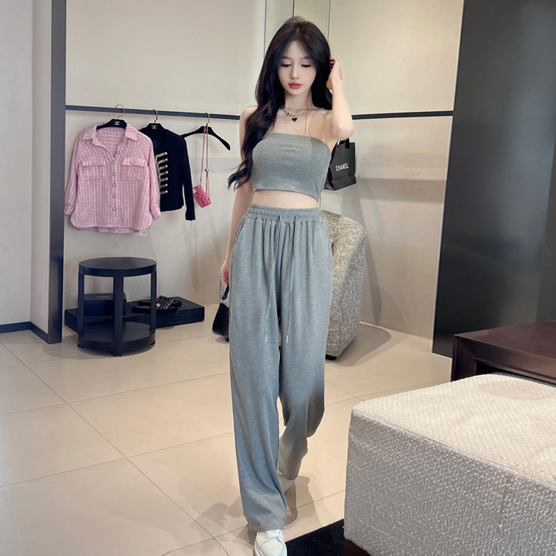 【Set】トップス + パンツ 2点セット Z6788