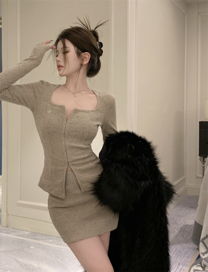 【Set】ニット2点セット T01389