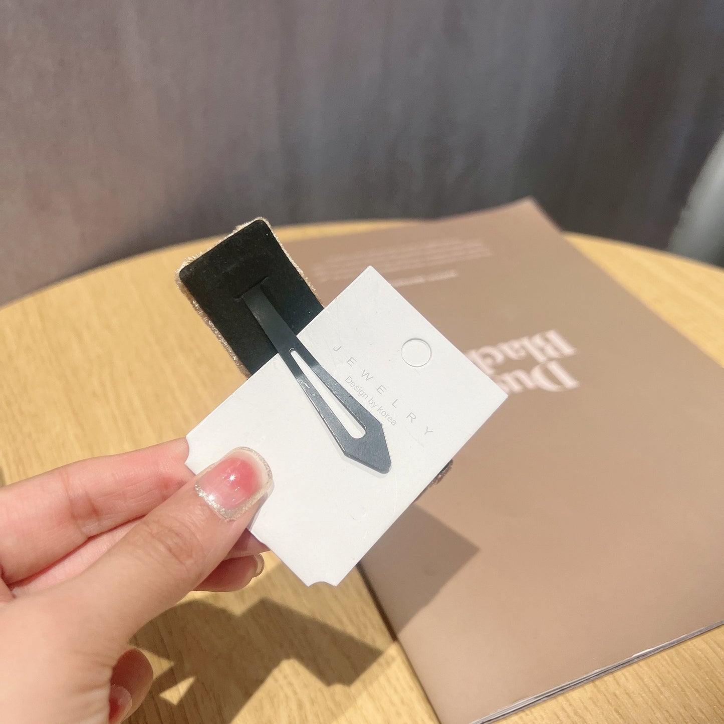 【雑貨】Happyヘアピン T01279