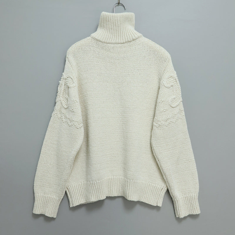 【Tops】タートルネックセーター Z8039