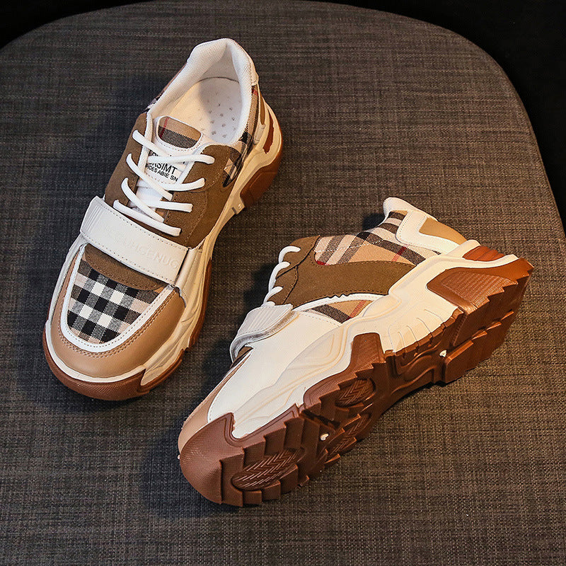 【Shoes】高見え厚底スニーカー W11260