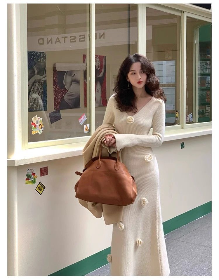 【Dress】フラワーワンピース W14748