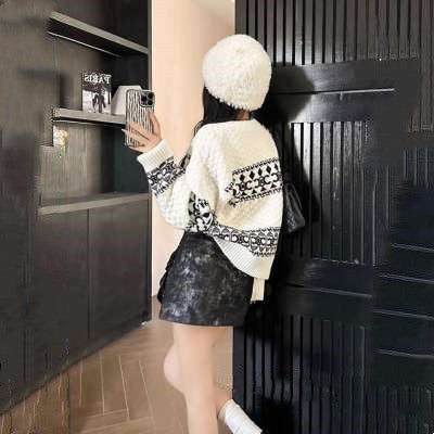 【Tops】カジュアルセーター W13525