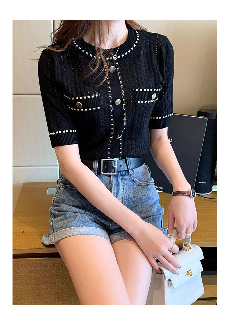 【Tops】エレガントTシャツ W11761