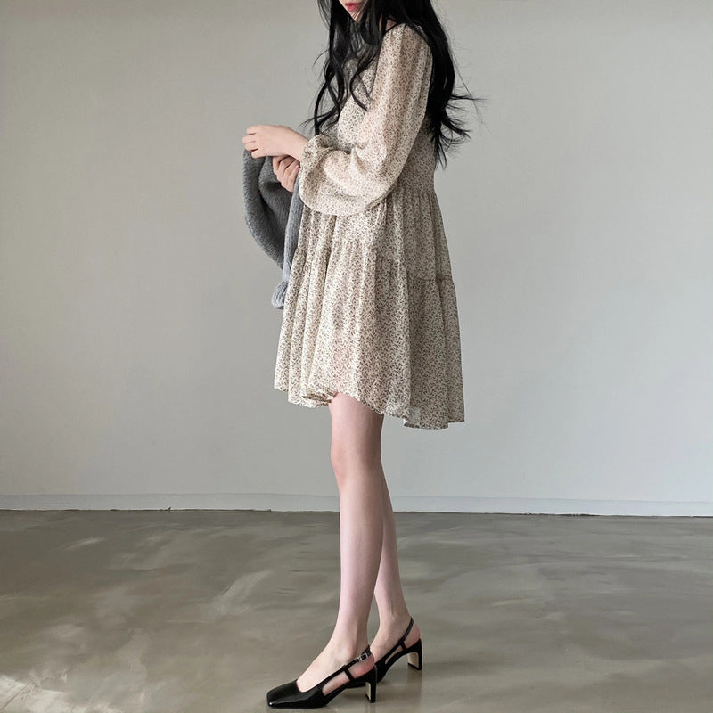 【Dress】花柄ワンピース T01380