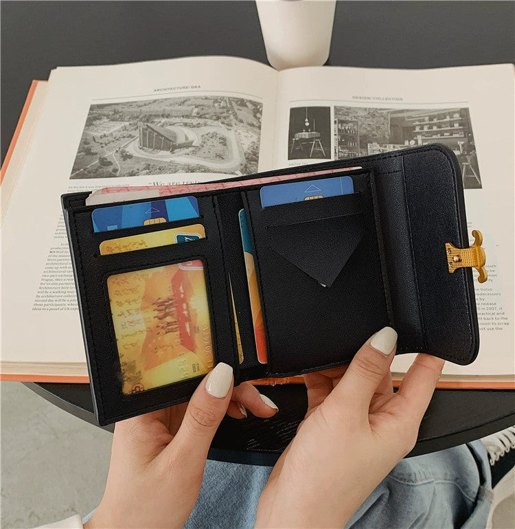 【雑貨】高級感パスケース財布 W11404