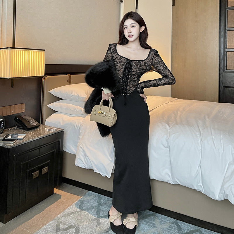 【Dress】フェミニンワンピース Z7883