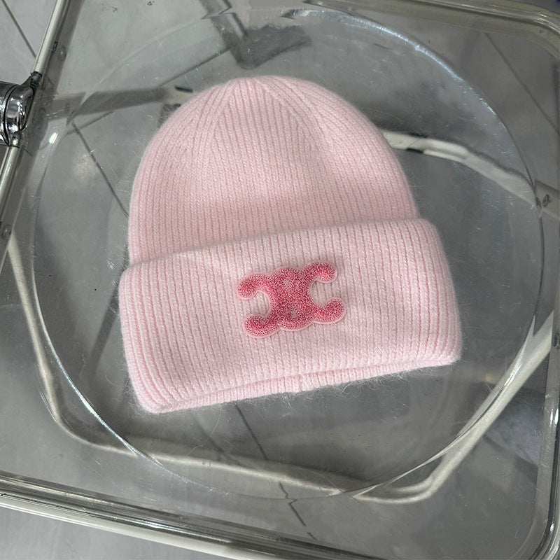 【雑貨】人気ニット帽子6色展開 Z7655