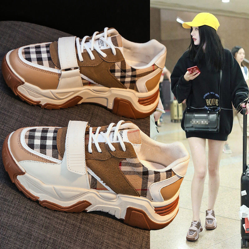 【Shoes】高見え厚底スニーカー W11260