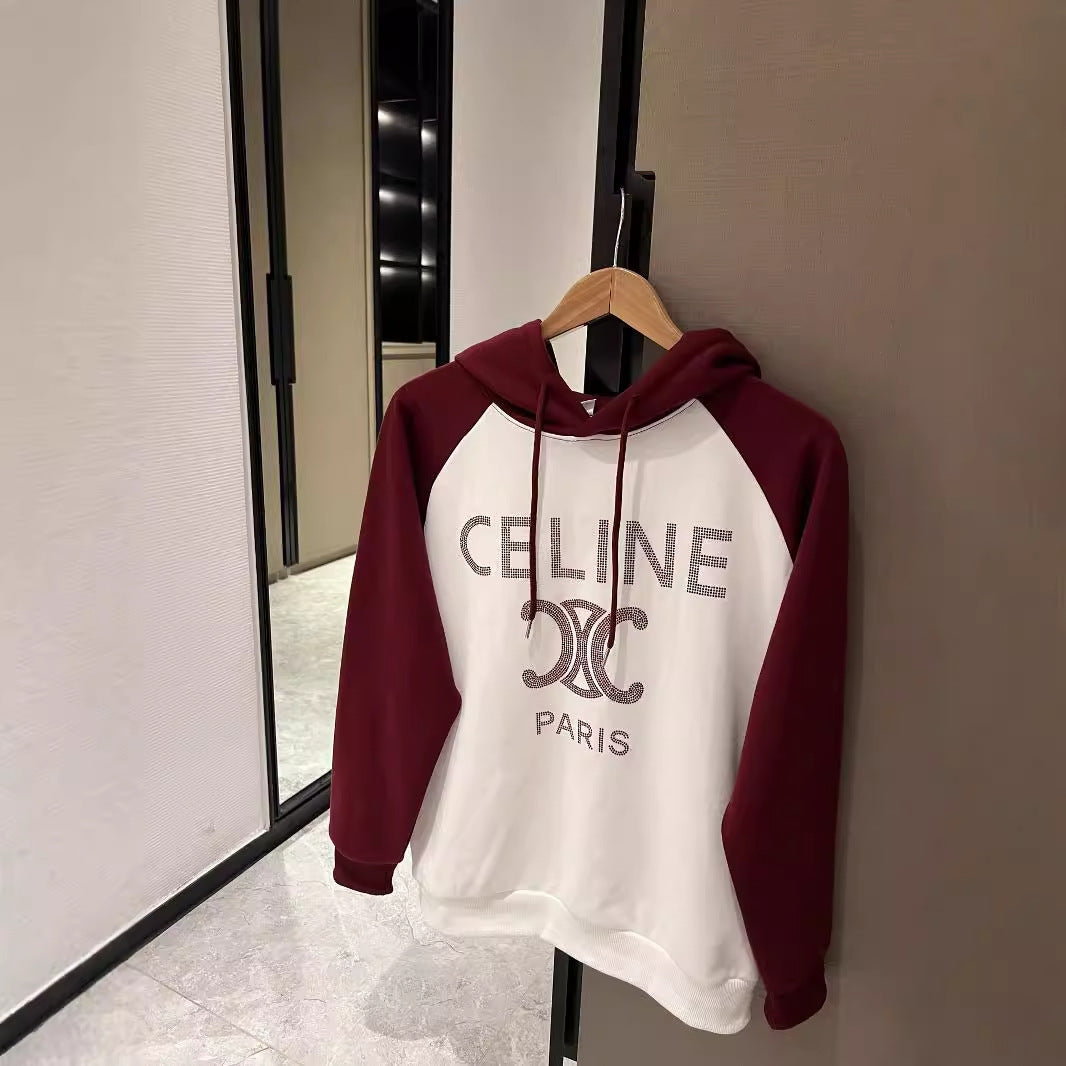 【Tops】ライトストーン春秋フーディー Z8095