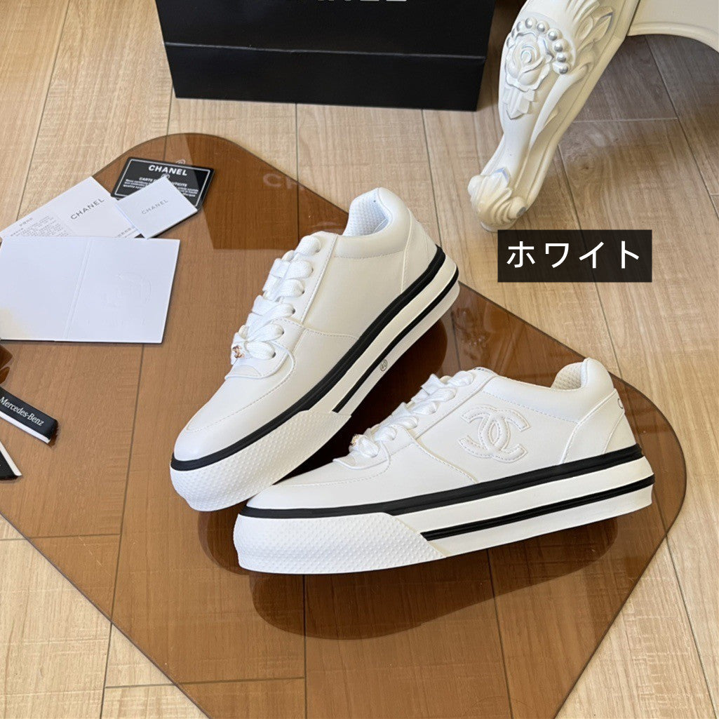 【Shoes】春秋3色選択可スニーカー W14394