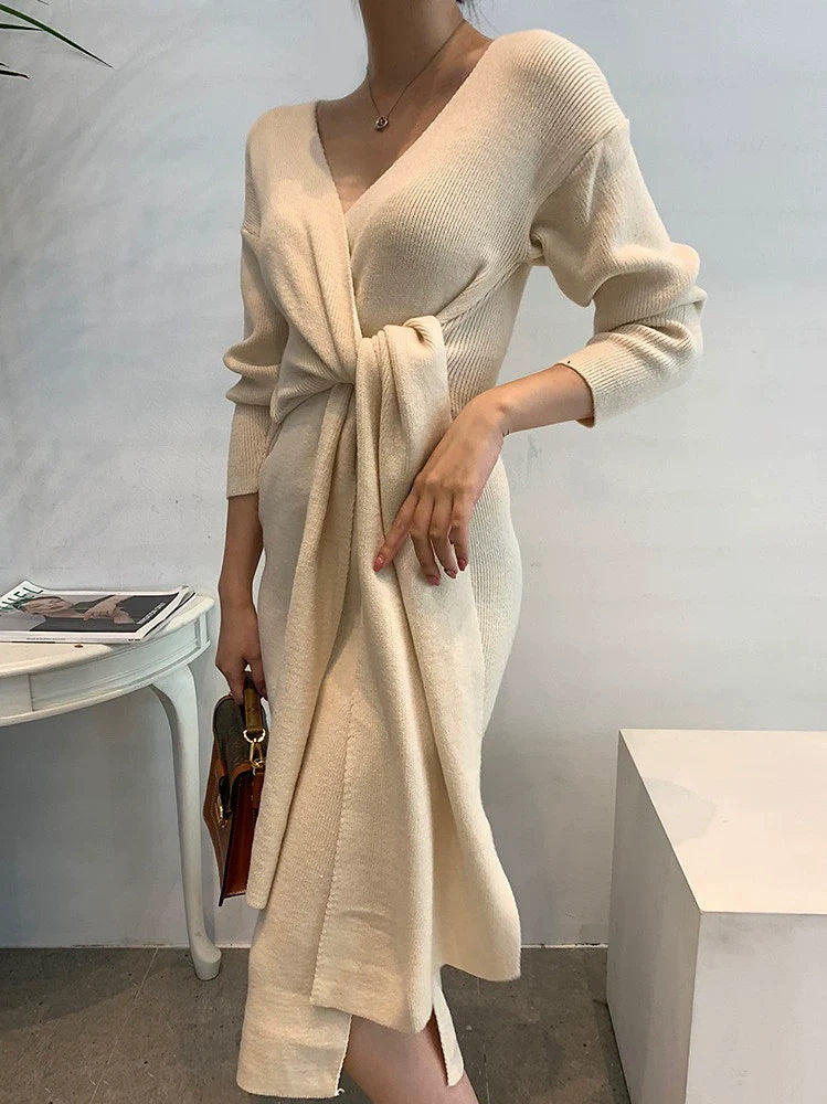 【Dress】新入荷~カシュクールワンピース W10705
