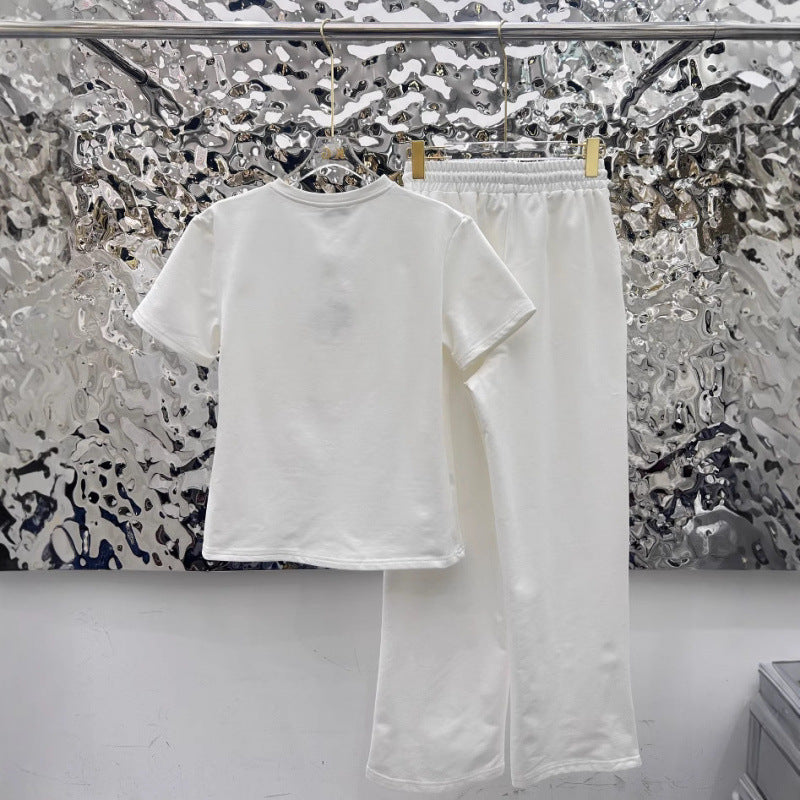 【Set】春夏新作Tシャツ+パンツ2点セット T01539