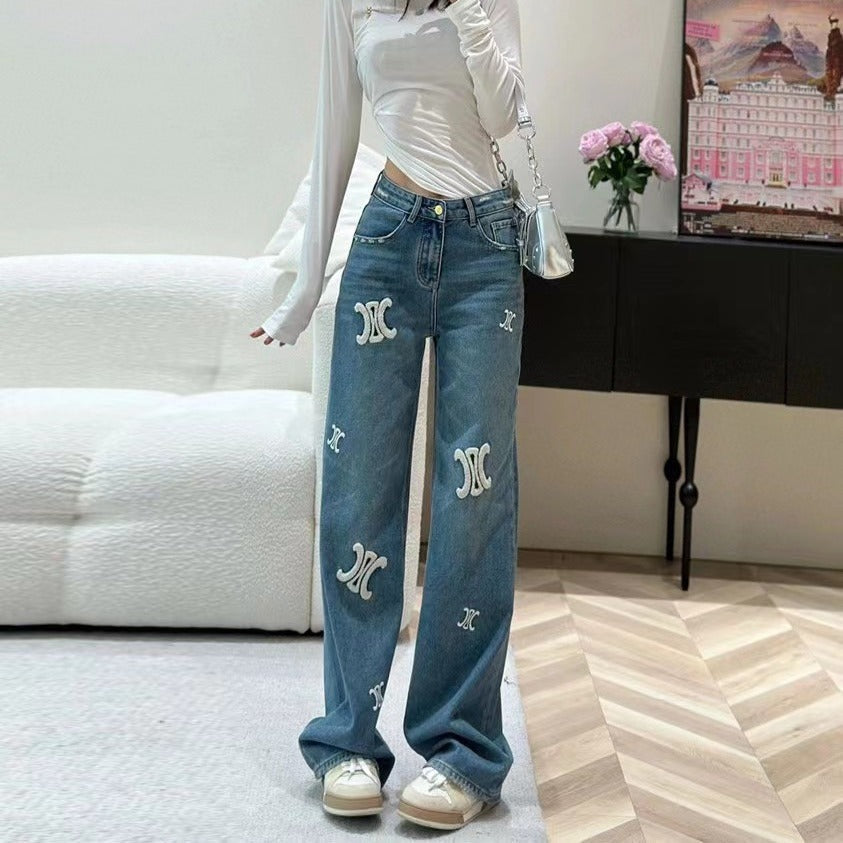 【Bottoms】アメカジ高見えデニムパンツ Z-6496