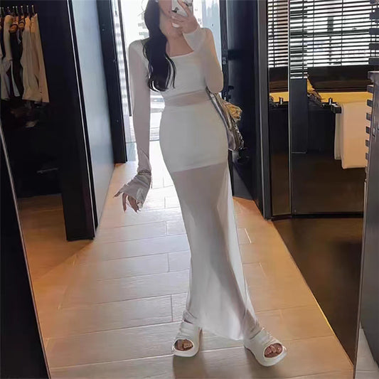 【Set】Tシャツ+スカート2点セット W14424