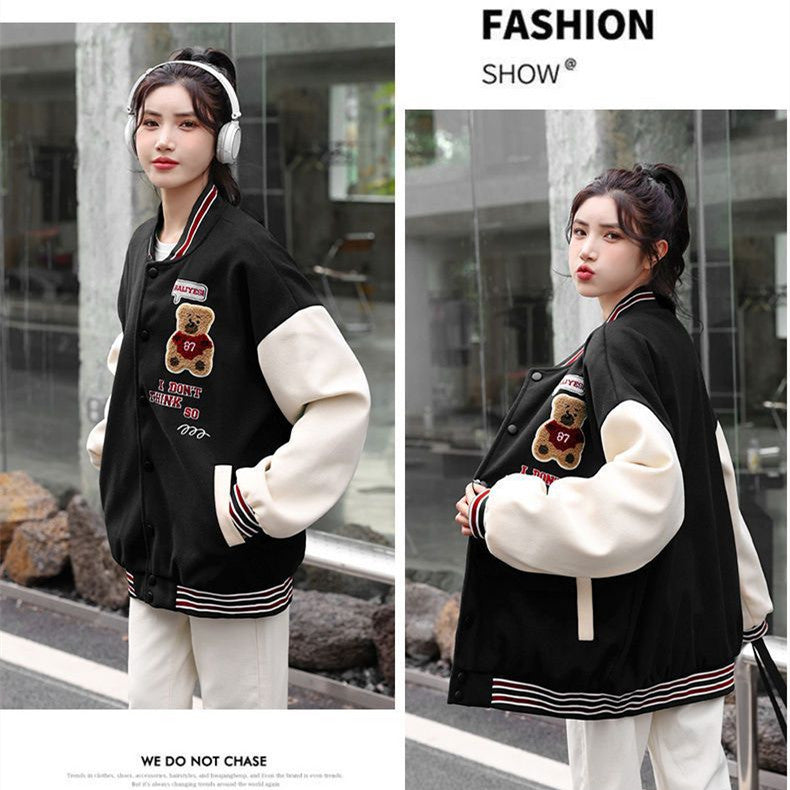 【Outer】2色展開スタジャンジャケット W13618