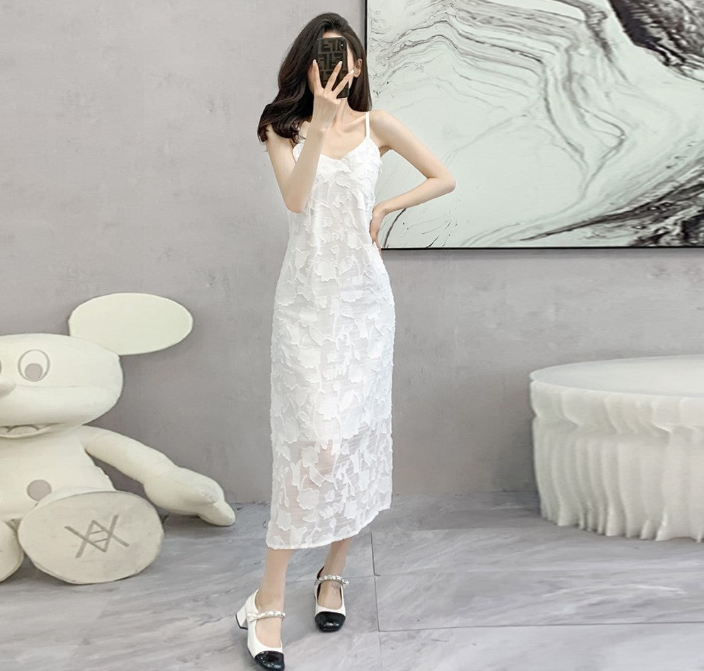 【Set】新入荷~カーデ +キャミワンピ 2点セット Z-6631