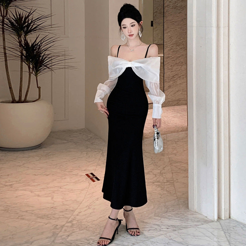 【Dress】ワンショルダーワンピース Z8364