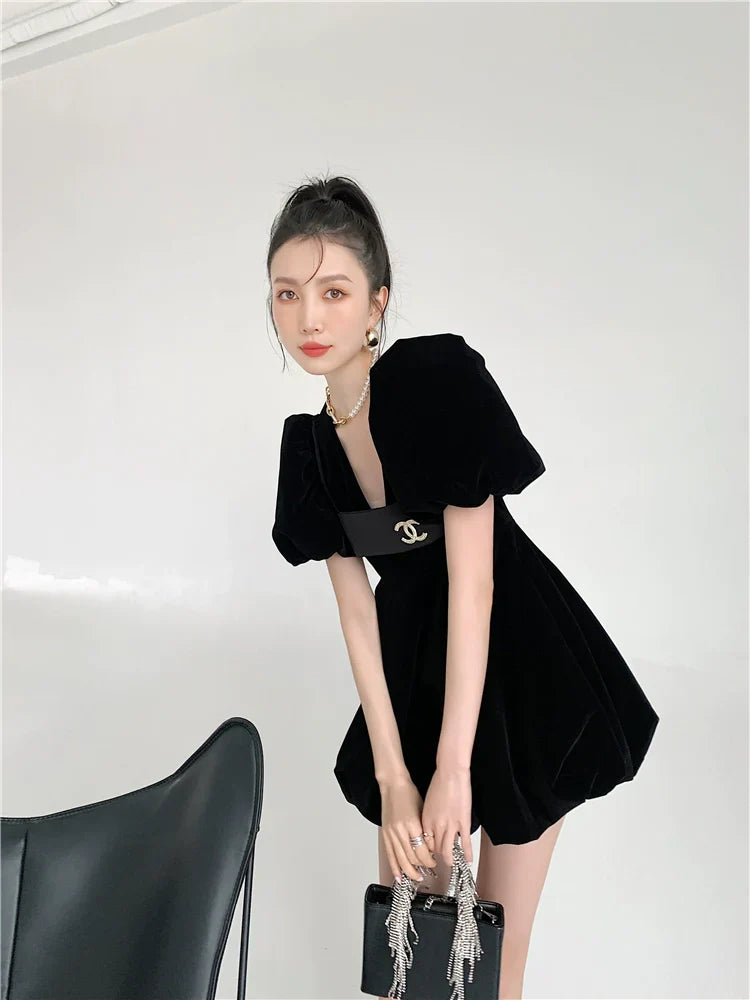 【Set】ワンピース+キャミソールセットアップ W11215