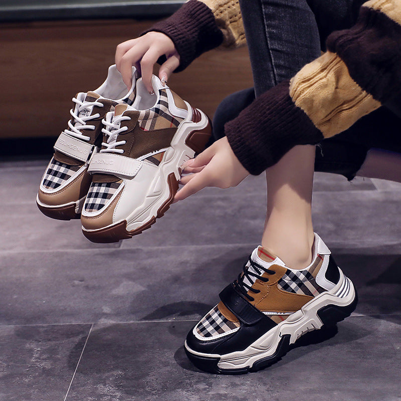 【Shoes】高見え厚底スニーカー W11260