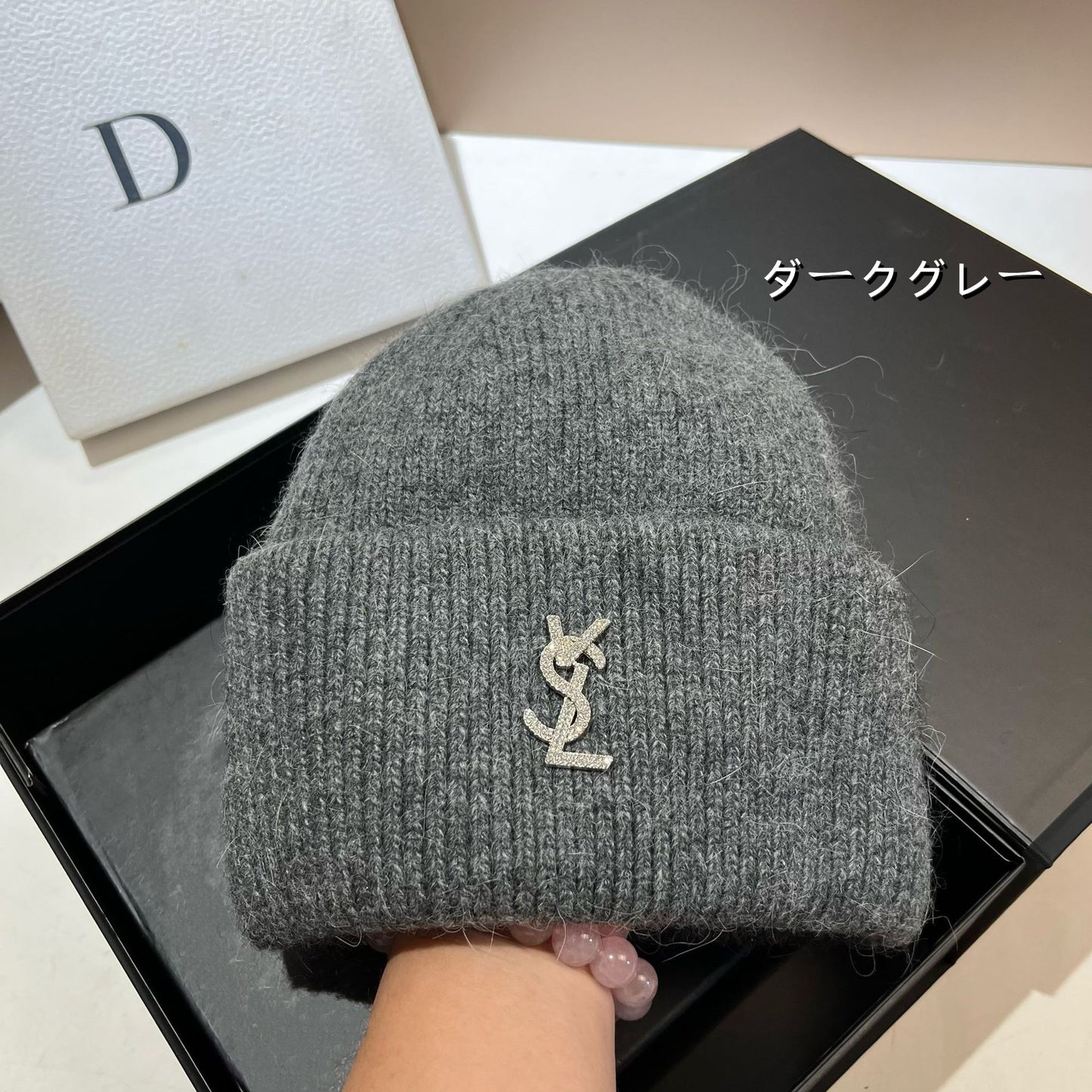 【雑貨】8色展開ニット帽子 W13813
