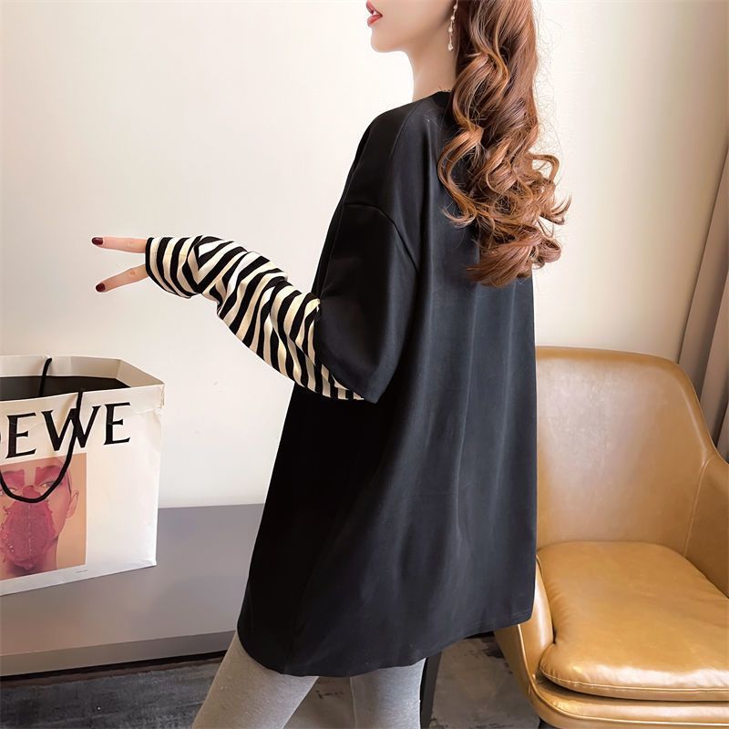 【Tops】フェイクレイヤードパーカー Z7682