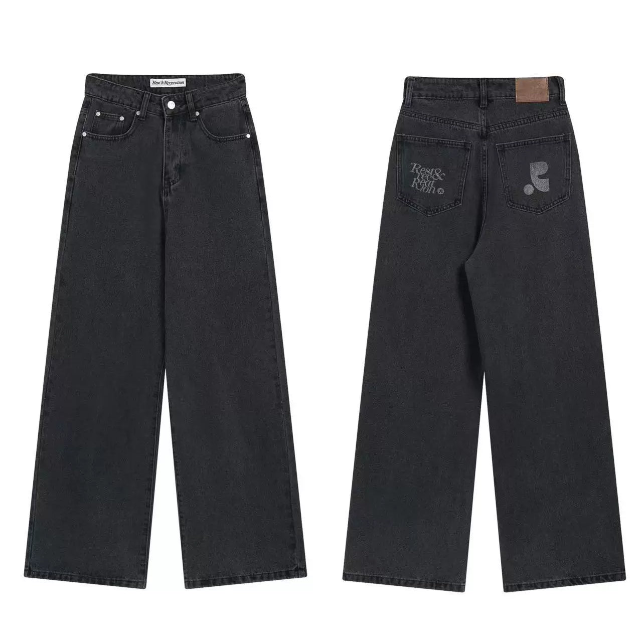 【Bottoms】着痩せワイドカジュアルパンツ T01521