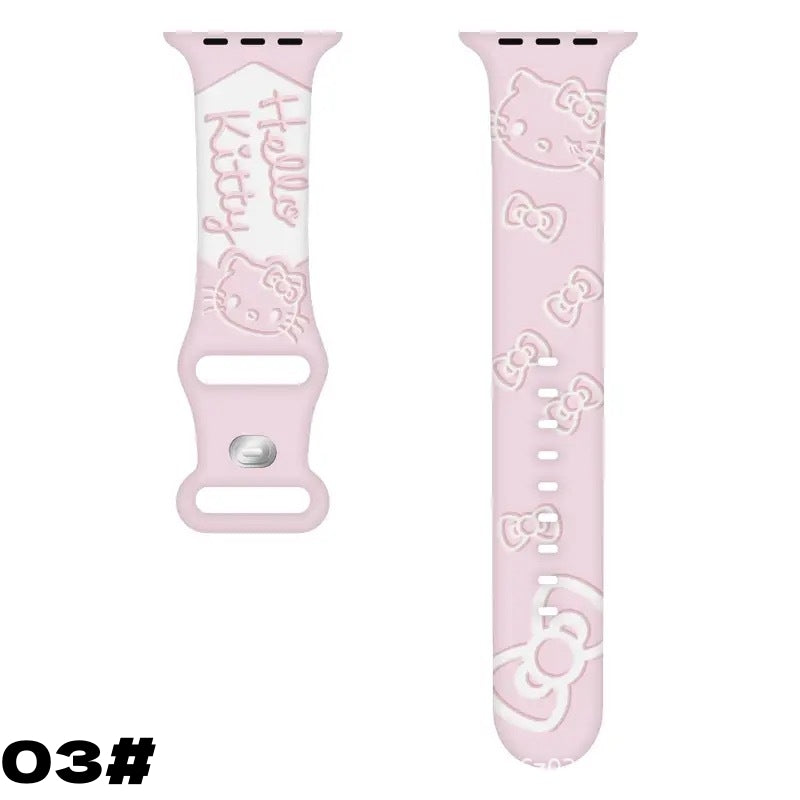 【雑貨】ソフトシリコンウォッチバンド T01780