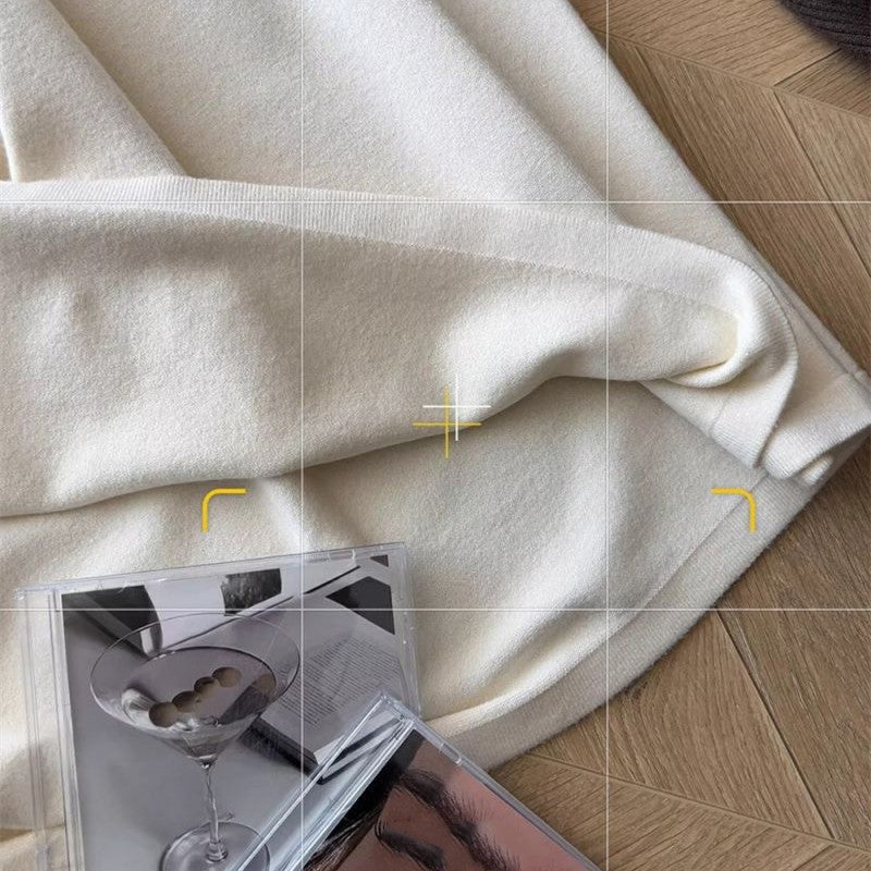 【Dress】新入荷~3色ファーニットワンピース W9944