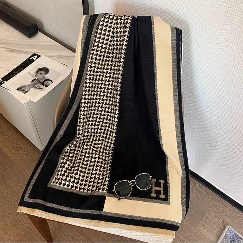 【雑貨】6色展開ファッションマフラー Z8013