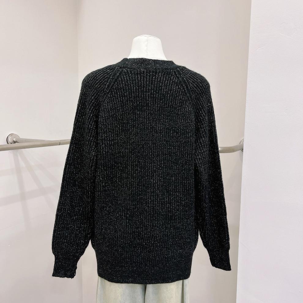 【Outer】Vネックカーディガン W14484