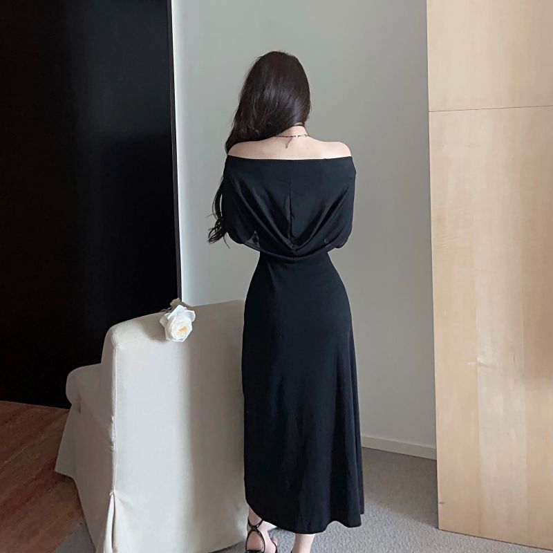 【Dress】透け感フェミニンワンピース Z7561