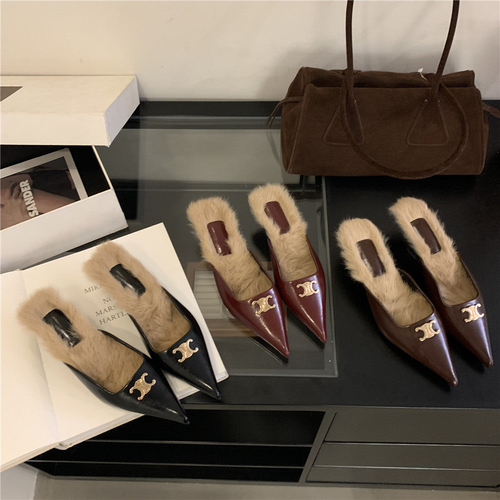 【Shoes】2タイプファースリッパ Z8132